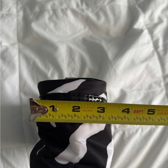 Zebra Print Makeup Bag | Travel Cosmetic Organizer | 8” x 4” - Picture 5 of 11